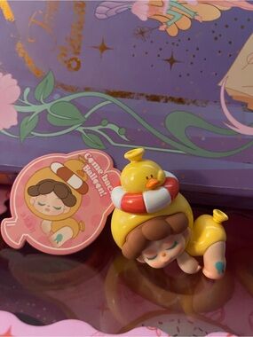 Wendy ballon no Cute Yellow Duck Float Baby Figurine
